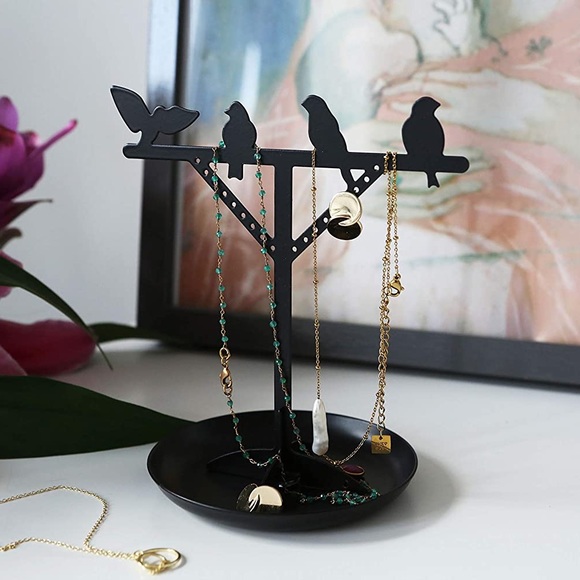 Kikkerland Bird Jewellery Stand - Picture 1 of 4